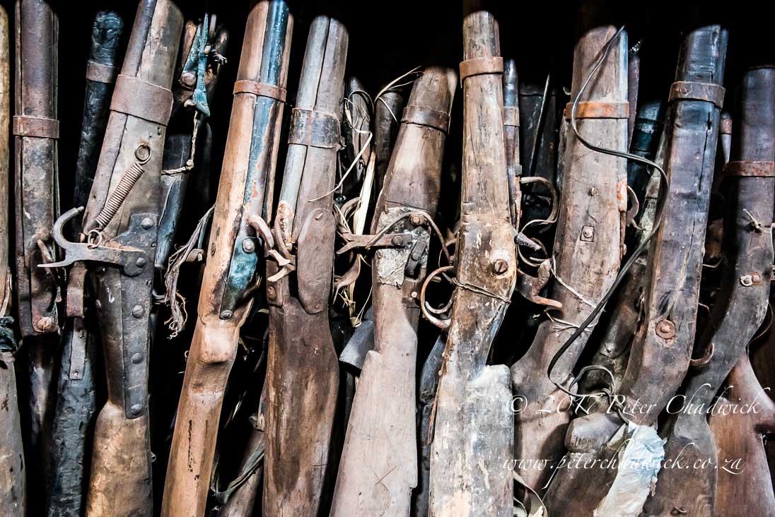 Home Made Firearms Used For Poaching_©PeterChadwick_AfricanConservationPhotographer
